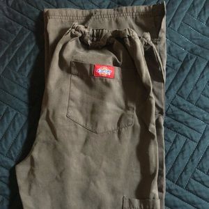 Brown dickies Scrub pants gently used